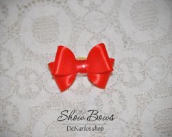 Vintage bows Red 6